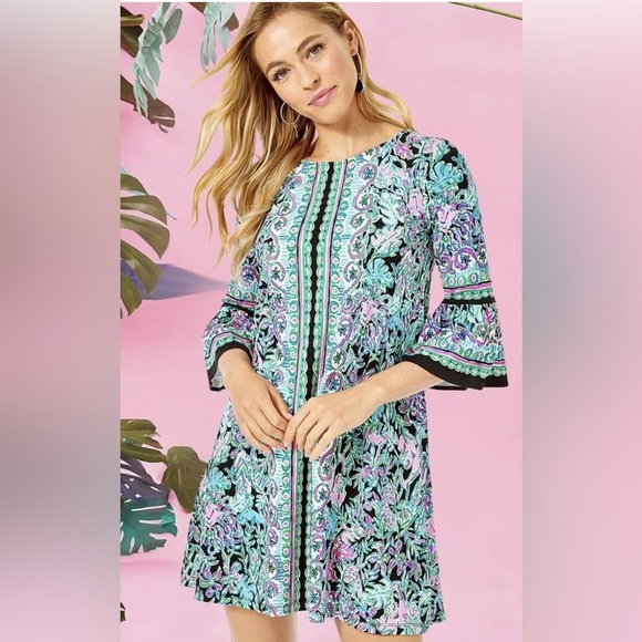 Lilly Pulitzer Ophelia Swing Dress Lets get Wild Size XXL EUC Worn once. - Picture 1 of 12